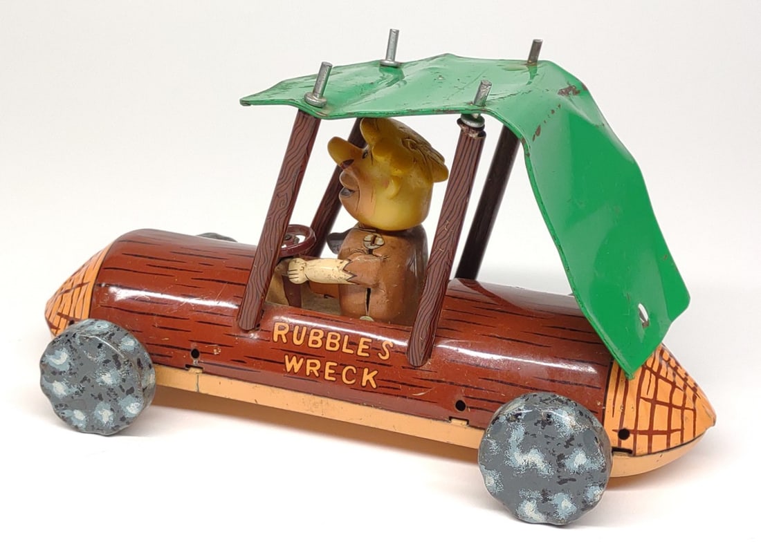 Marx Rubbles Wreck The Flintstones Friction Toy (1 of 7)