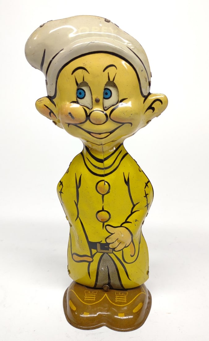1938 Marx Dopey Wind-up Walking Toy (Walt Disney) (1 of 6)