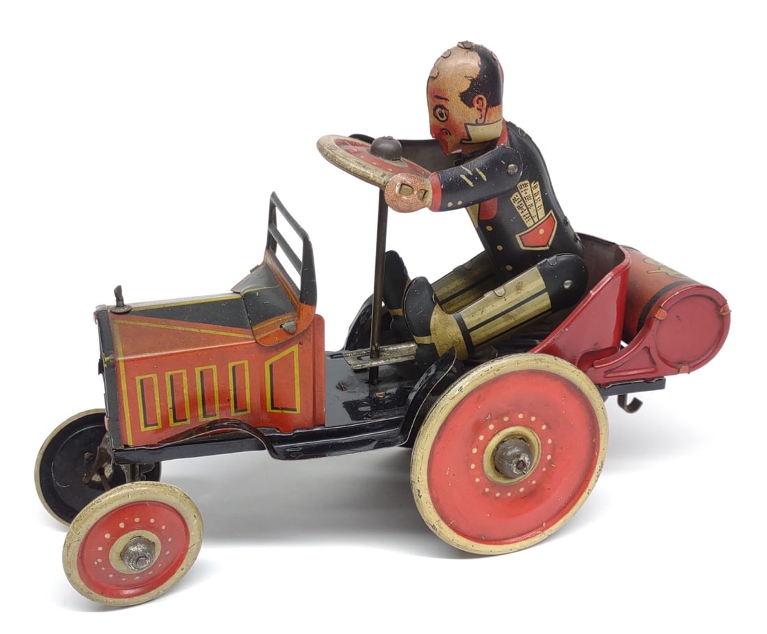 Marx Tin Wind-up Coo Coo Car Toy (1 of 7)
