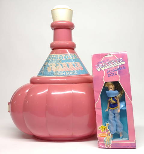 1970s I Dream Of Jeannie Dream Bottle Doll