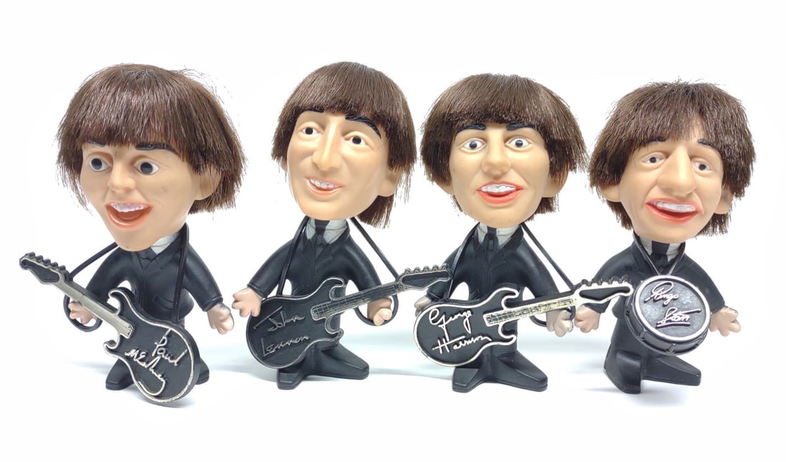 THE BEATLES ビートルズ ソフビ フィギュア 人形 NEMS ENT LTD