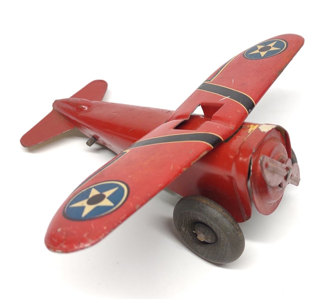 Early Marx Tin Toy Airplane (1 of 7)