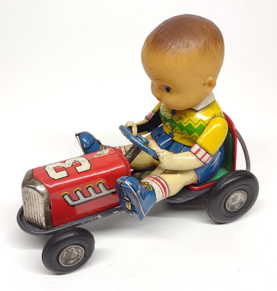 Japan Hot Rod Friction Toy Car / Go-Kart (1 of 8)
