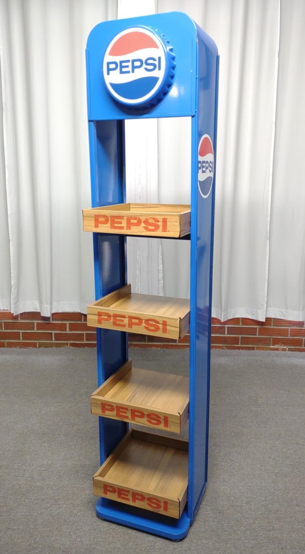 Metal Pepsi Soda Display Rack / Shelf (1 of 10)