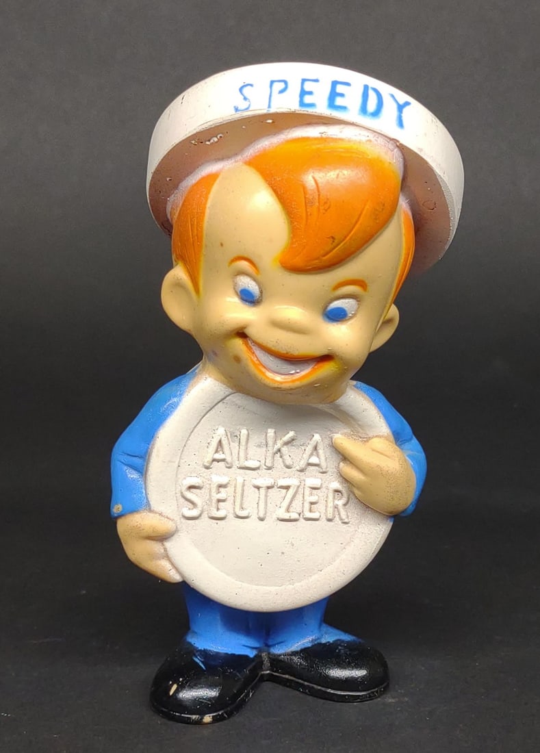 Speedy Alka-Seltzer Advertising Still Coin Bank (1 of 6)