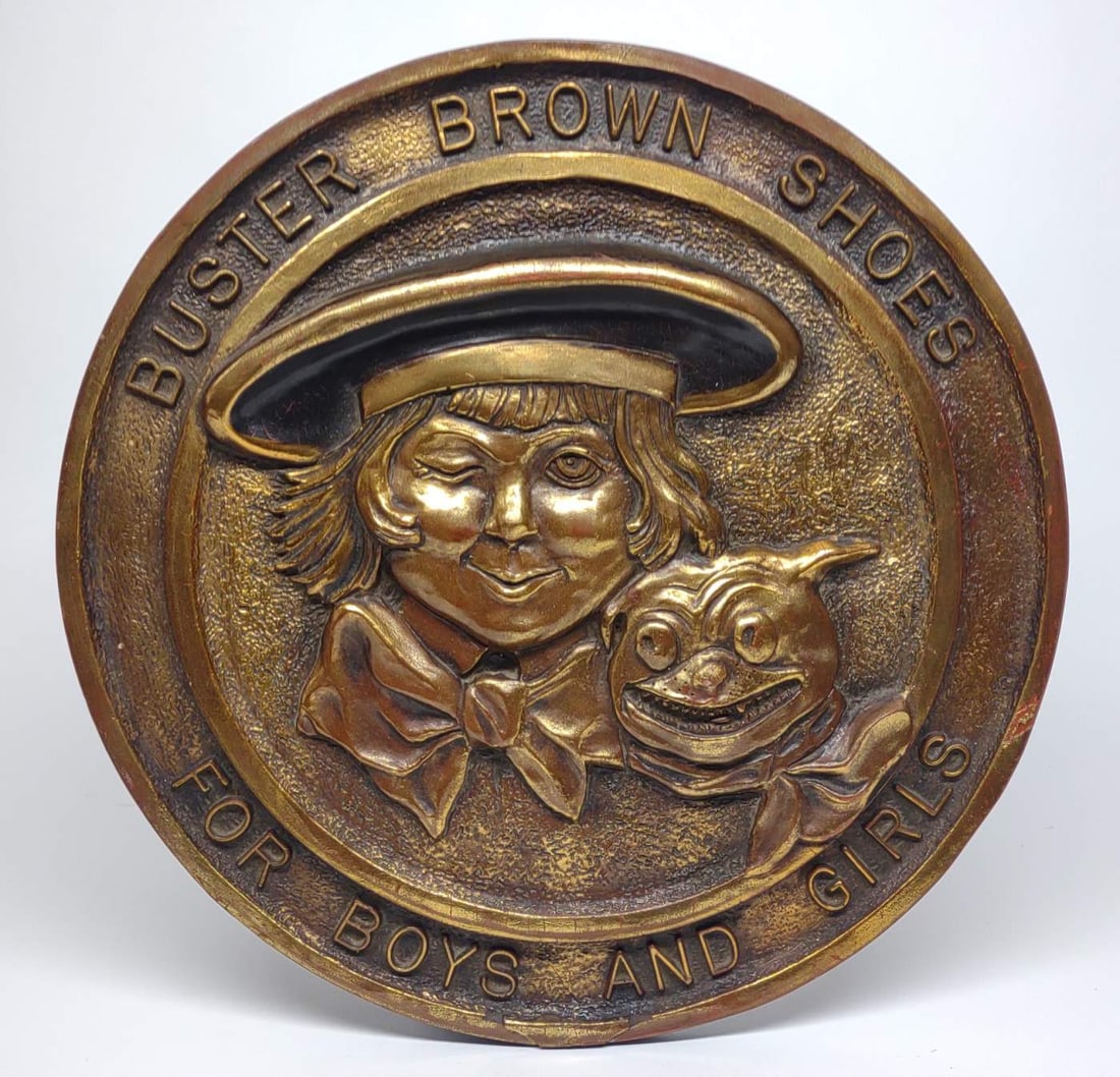 Buster Brown Shoes Advertising Plaque / Sign (1 of 5)