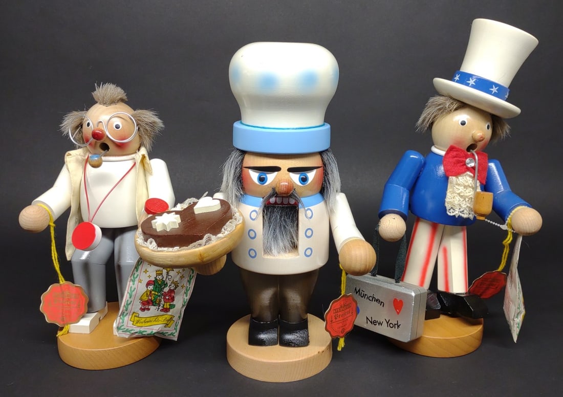 3 Steinbach Nutcrackers & Smokers (1 of 10)