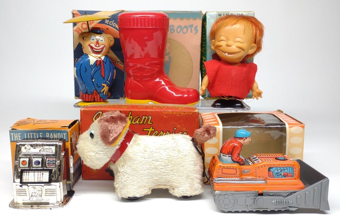 6 Wind-up Toys with Boxes (1 of 6)