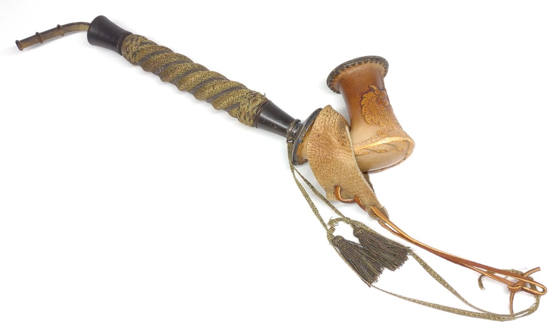 1820 Dated Prussian Long Smoking Pipe (1 of 14)