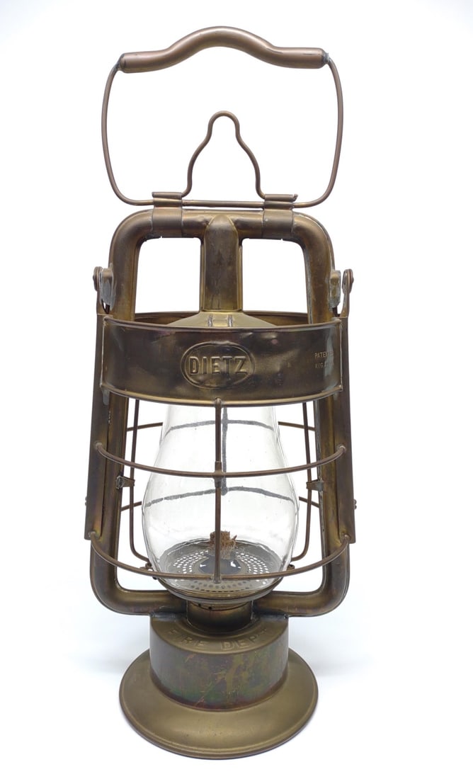 Antique Dietz King Fire Dept Lantern (1 of 10)