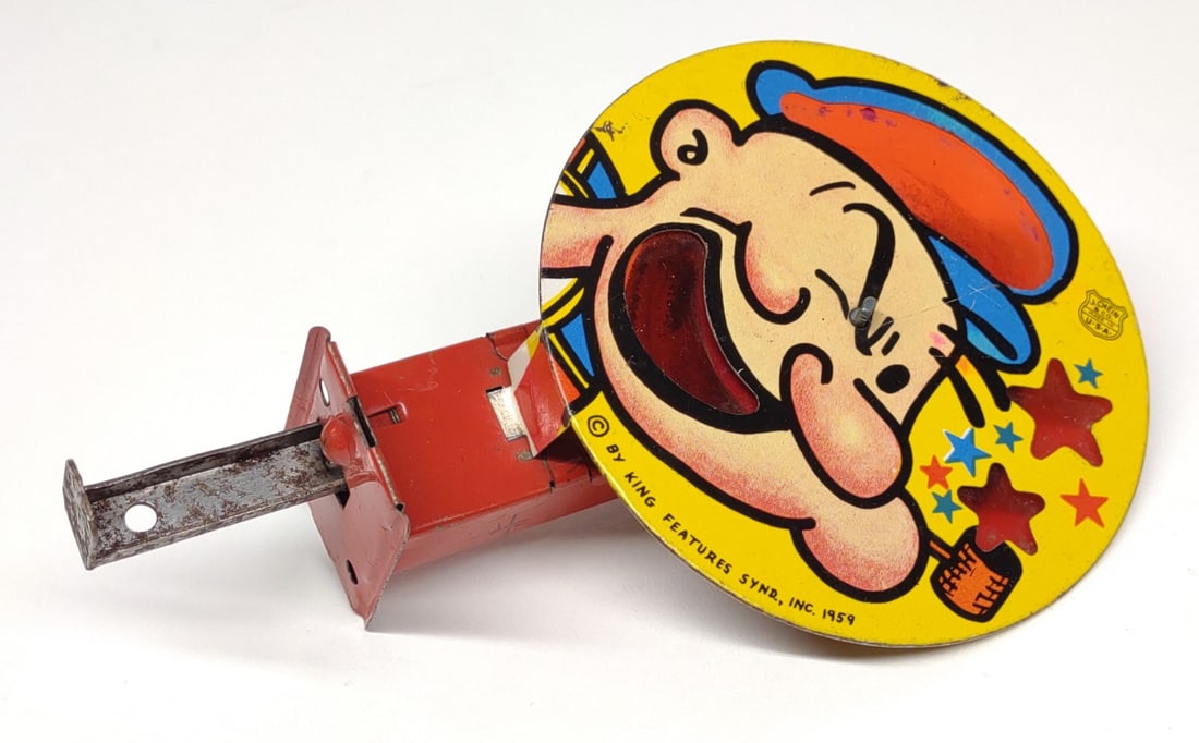 J Chein Sparkling Popeye Tin Sparkler Toy (1 of 5)