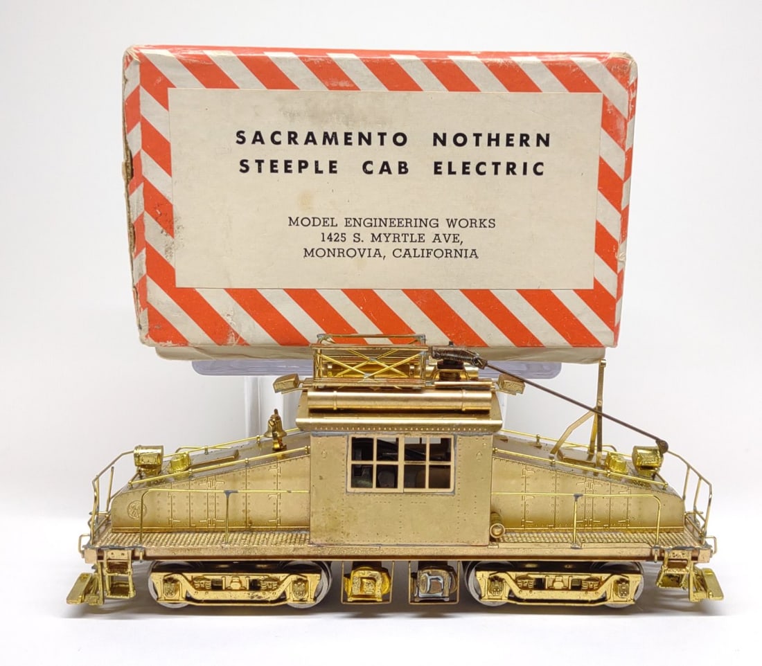 MEW Steeple Cab Brass Train w/ Box (1 of 13)