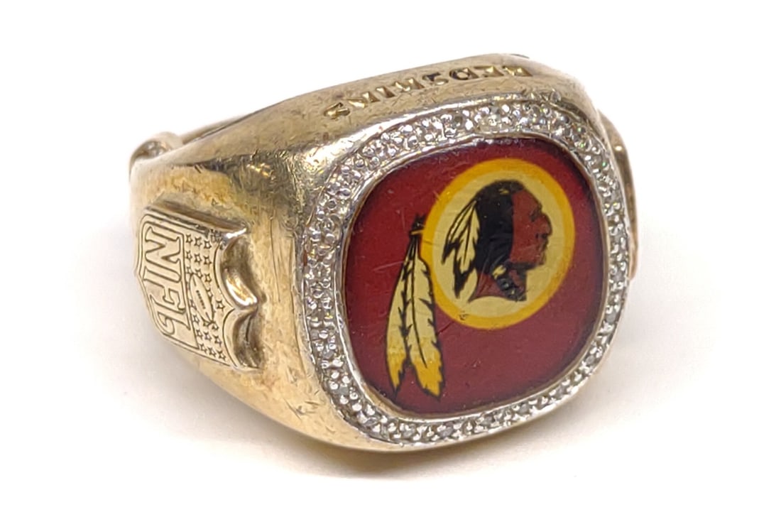 Washington Redskins Sterling Silver Ring (1 of 9)