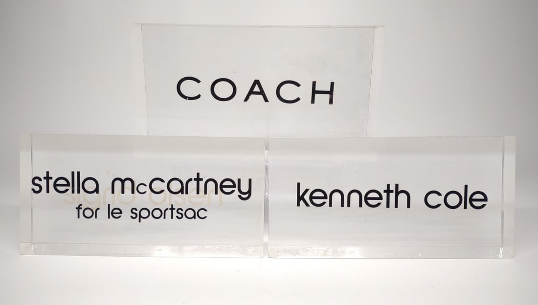 3 Designer Countertop Store Displays / Signs (1 of 10)