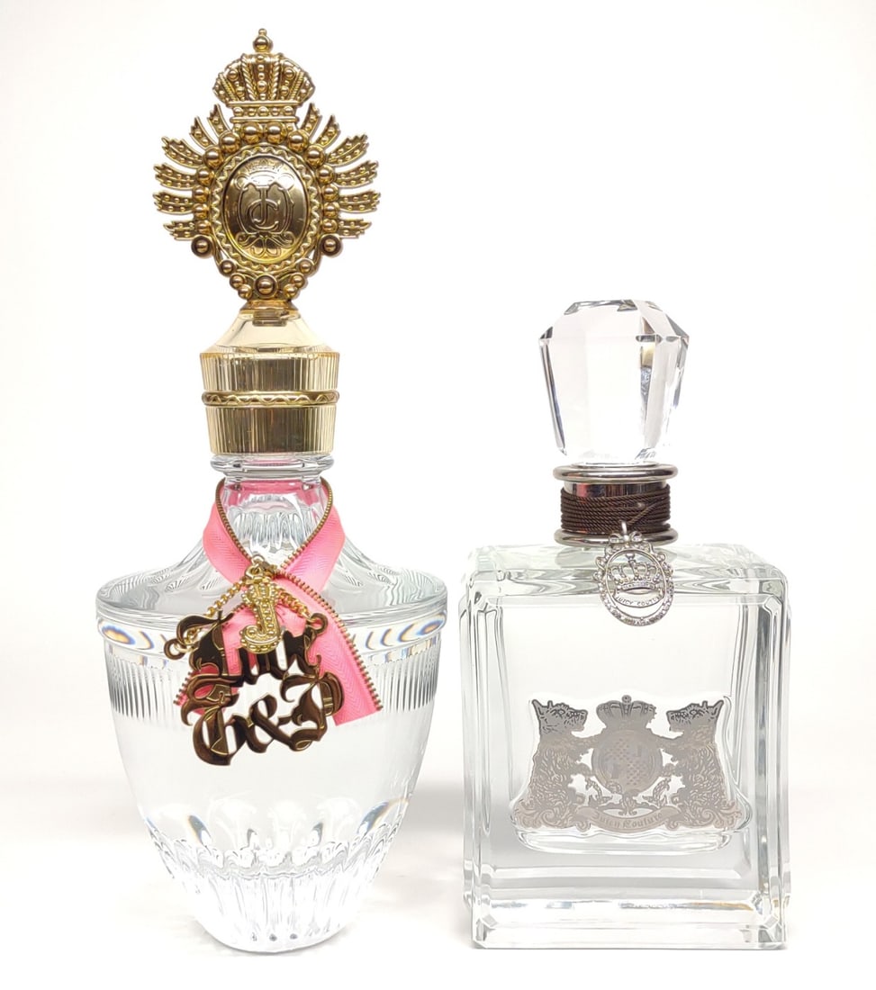 2 Large Juicy Couture Factice Perfume Bottles (1 of 7)