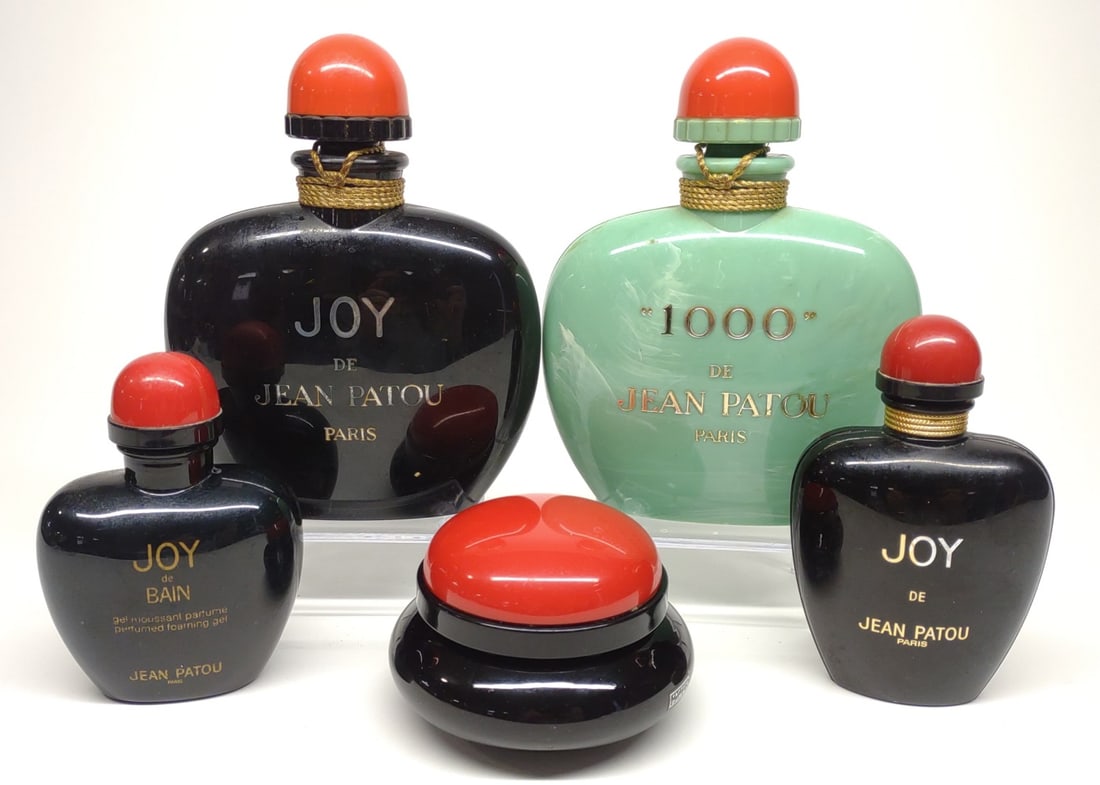 5 Jean Patou Factice Dummy Store Display Bottles (1 of 9)