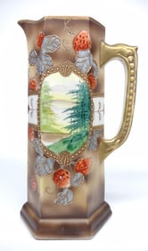 Royal Nishiki Nippon Forest Scene Pitcher Tankard