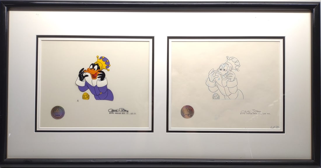 Chuck Jones Daffy Duck King Arthur Animation Cel (1 of 12)