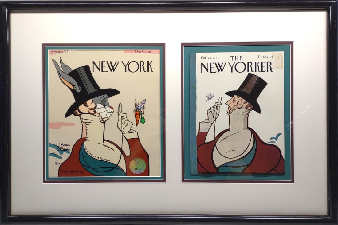 Chuck Jones Signed Bugs Bunny "New Yorker" Cel Art (1 of 13)