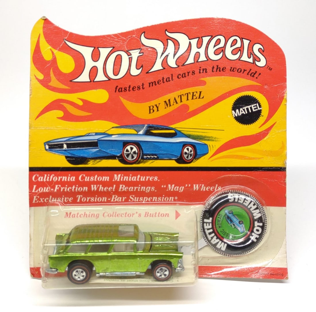 1969 Hot Wheels Redline Classic Nomad Car (Sealed) (1 of 8)