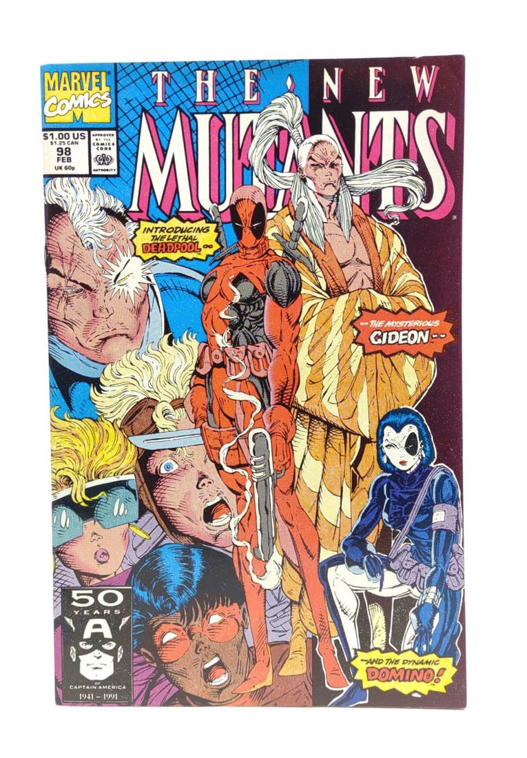 Marvel The New Mutants No. 98 Comic Book (1 of 9)
