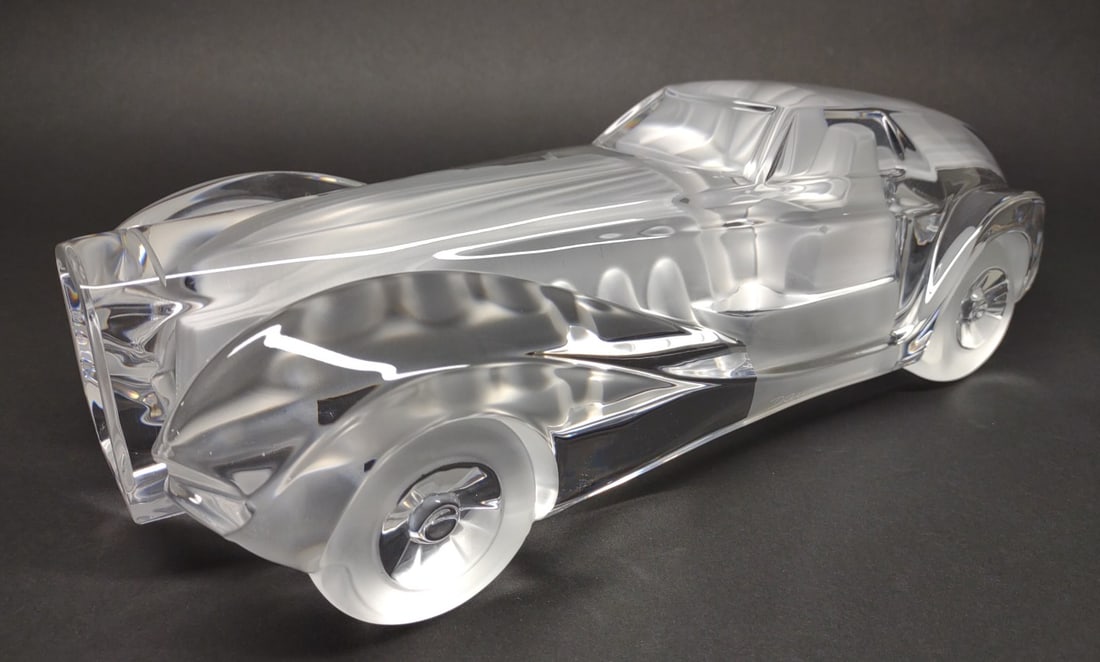 Daum Crystal Bmw 750 Il Car Sculpture