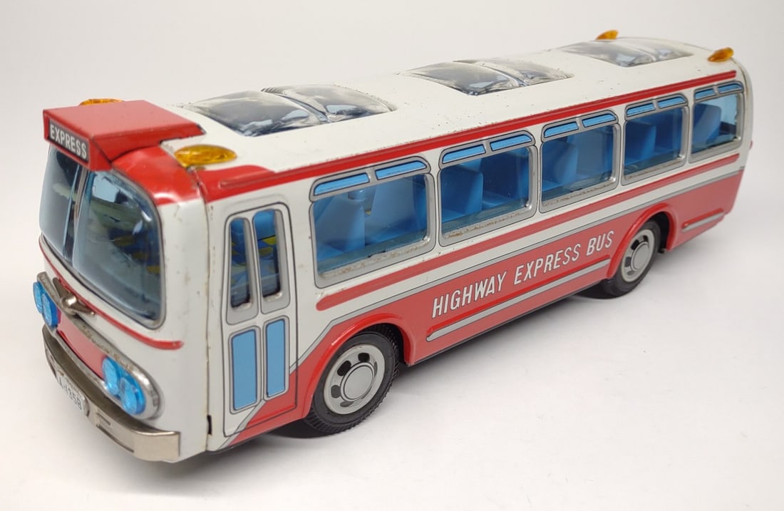 Qr200 Vtg Rare Nomura Toy Highway Patrol Police Car Remote Conrol