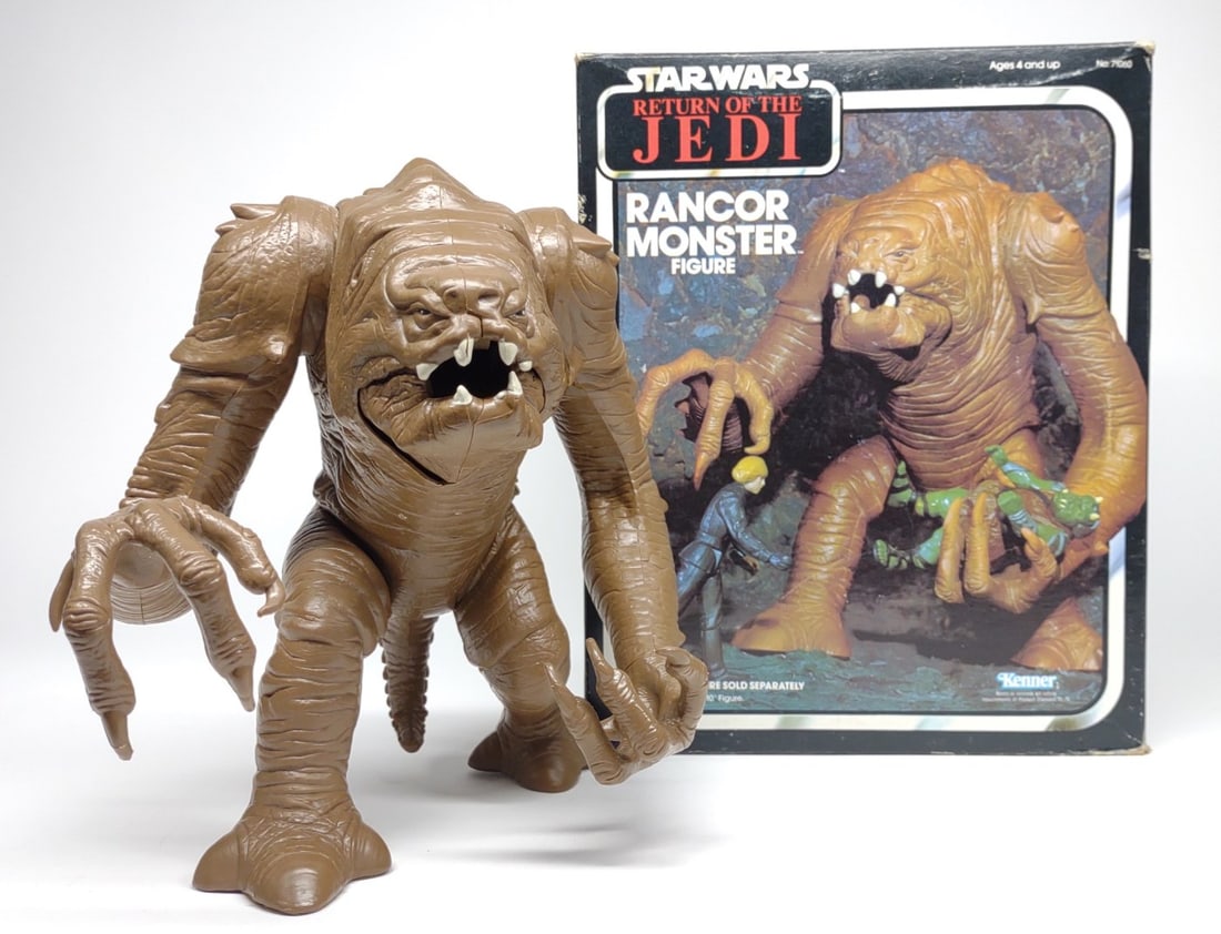 1983 Kenner Star Wars Rancor Monster Figure w/ Box (1 of 11)