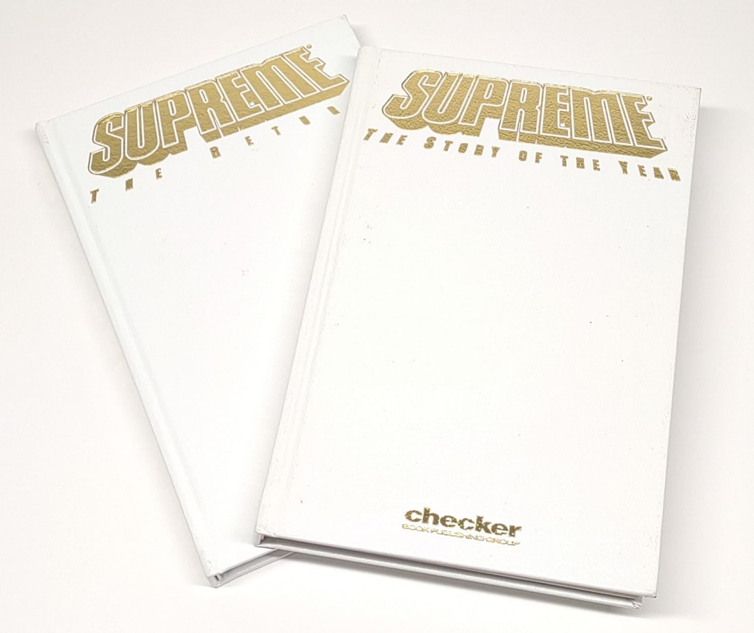 2 Supreme Checker Books Story of the Year & Return (1 of 18)