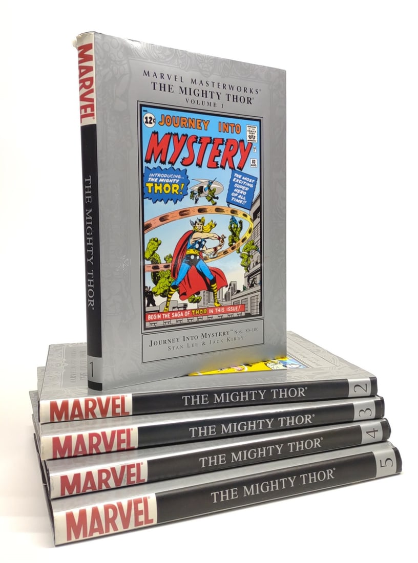 Vol 1-5 Marvel The Mighty Thor Hardcover Book Set (1 of 10)