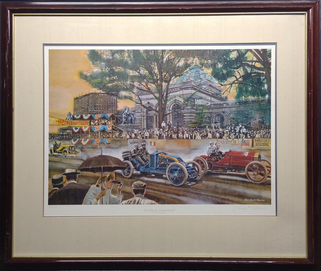 Charles P. Vlasics Signed Passing The Grandstands (1 of 8)