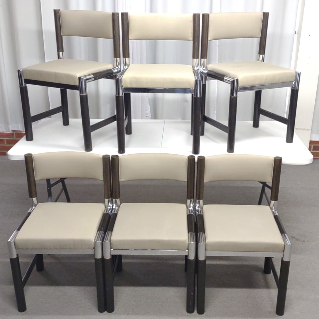 6 Designer Roche Bobois Dining Chairs (1 of 12)