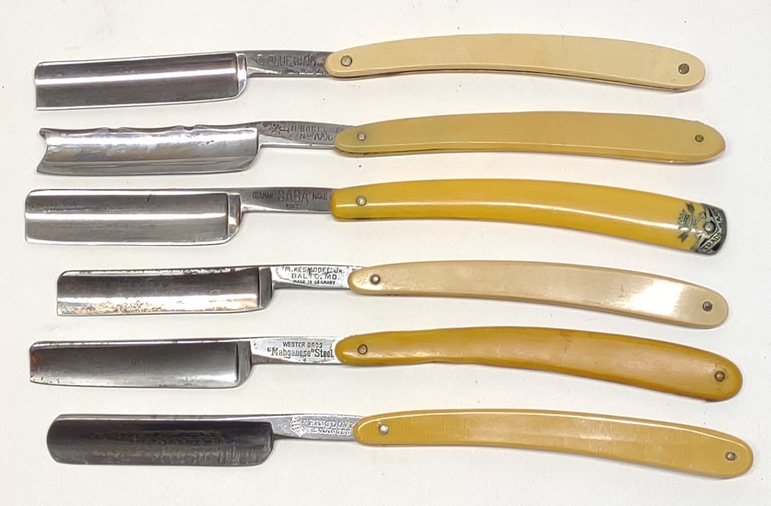 (6) Vintage Straight Razors (1 of 13)