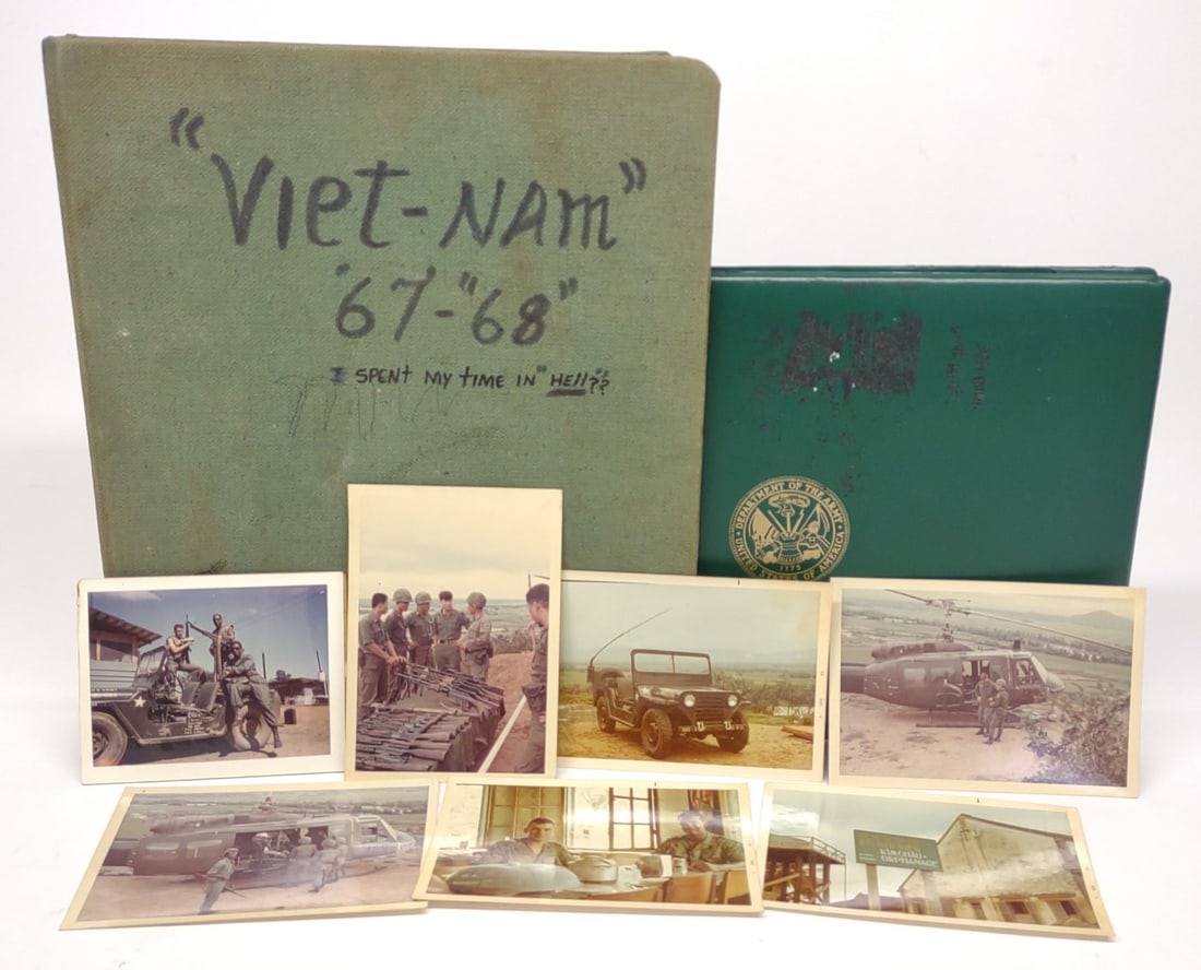 Original Vietnam War Photo Album US (1 of 8)