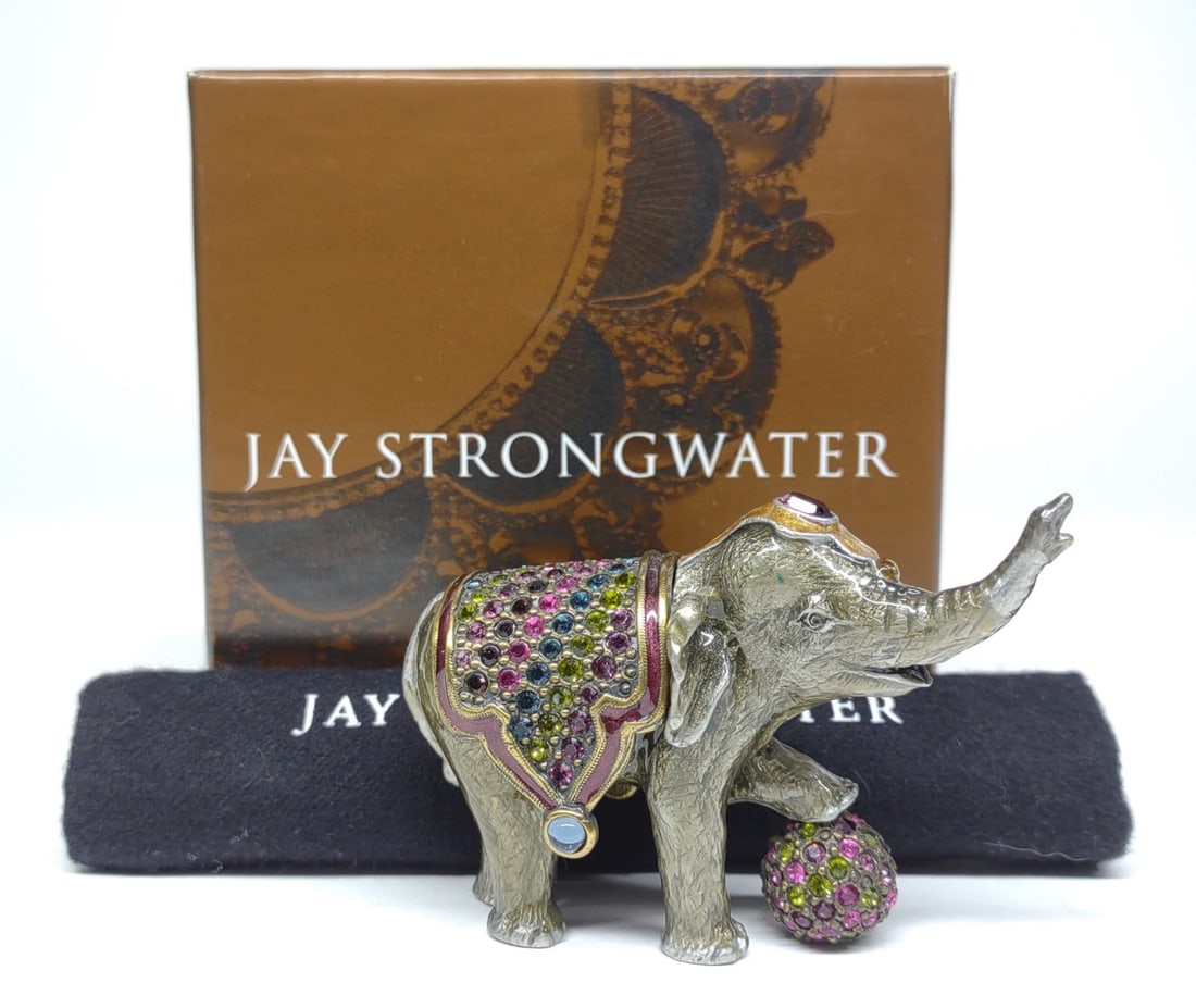 Jay Strongwater Elephant Pill Box (1 of 8)