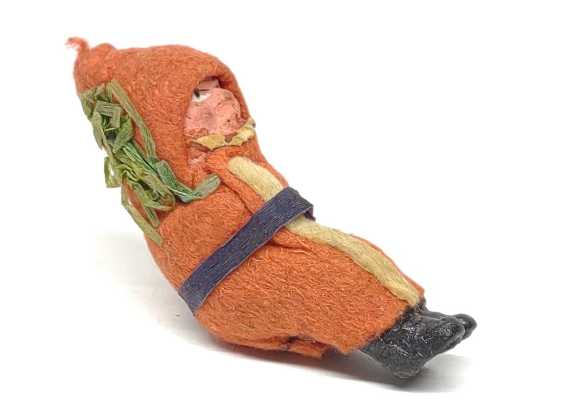 Antique German Paper Mache Santa Figurine (1 of 7)