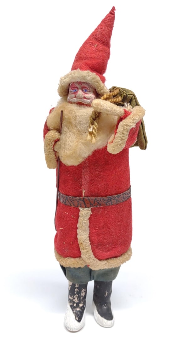 Antique German Paper Mache Santa Figure (1 of 6)