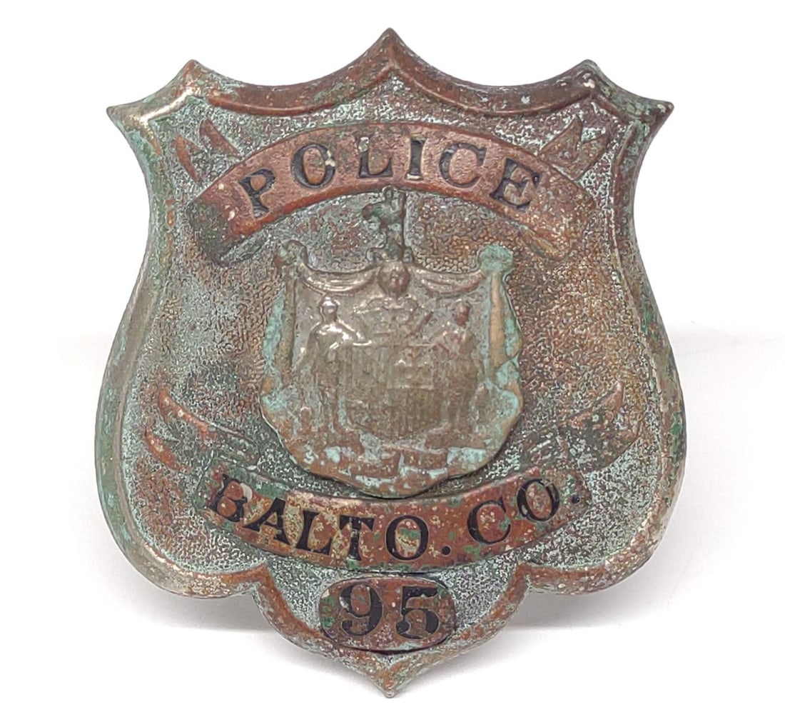Early Baltimore County Police Badge (1 of 6)