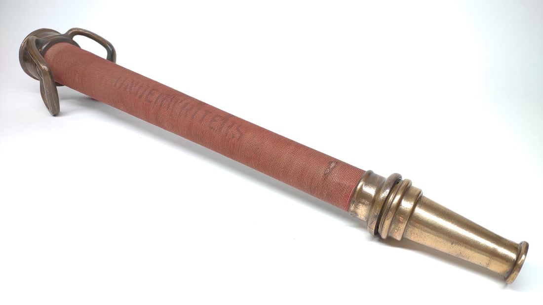Vintage 30" Large "Seco-Detroit" Fire Nozzle (1 of 7)