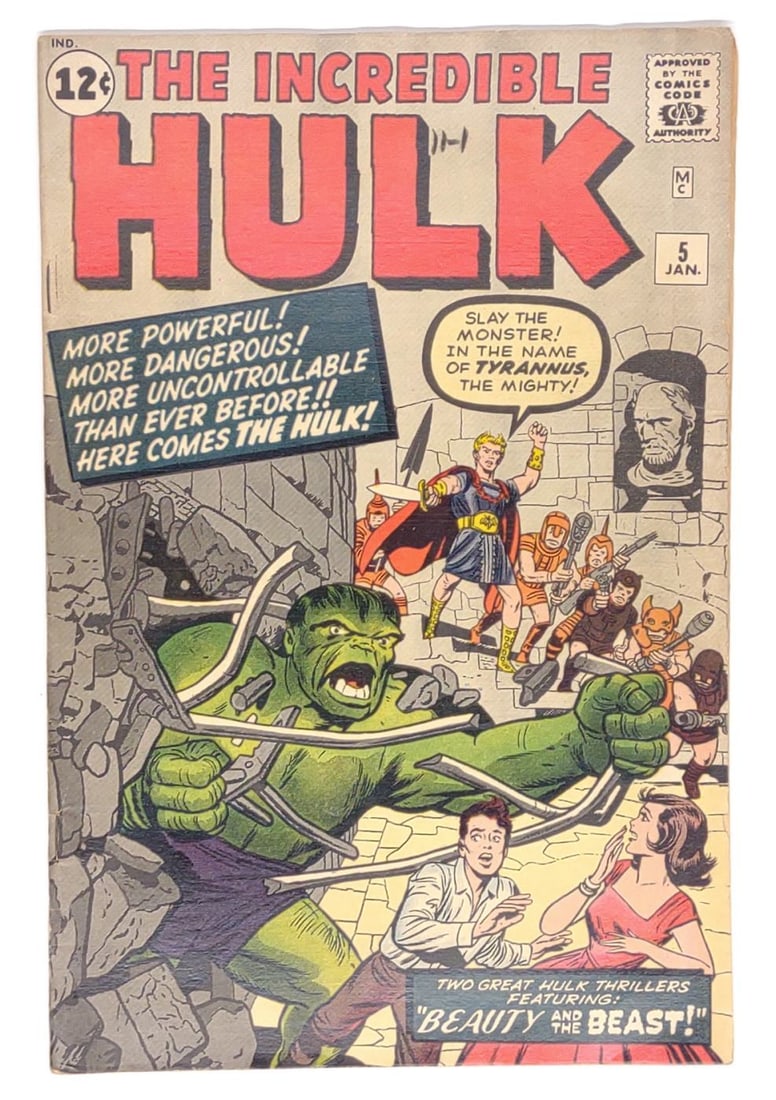 Incredible Hulk #5 Marvel Comic Book (1 of 6)