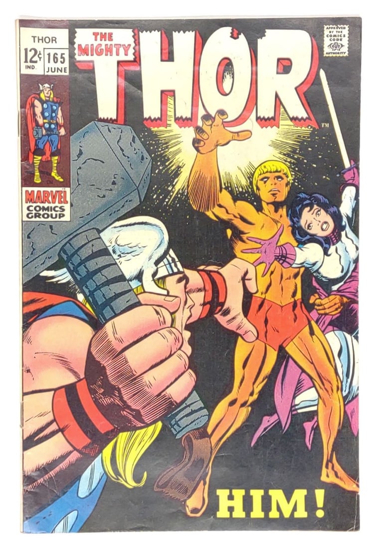 Mighty Thor #165 Marvel Comic Book (1 of 6)