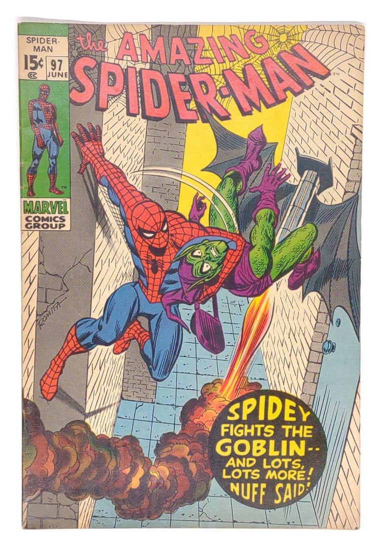 Amazing Spider-Man #97 Marvel Comic Book (1 of 6)