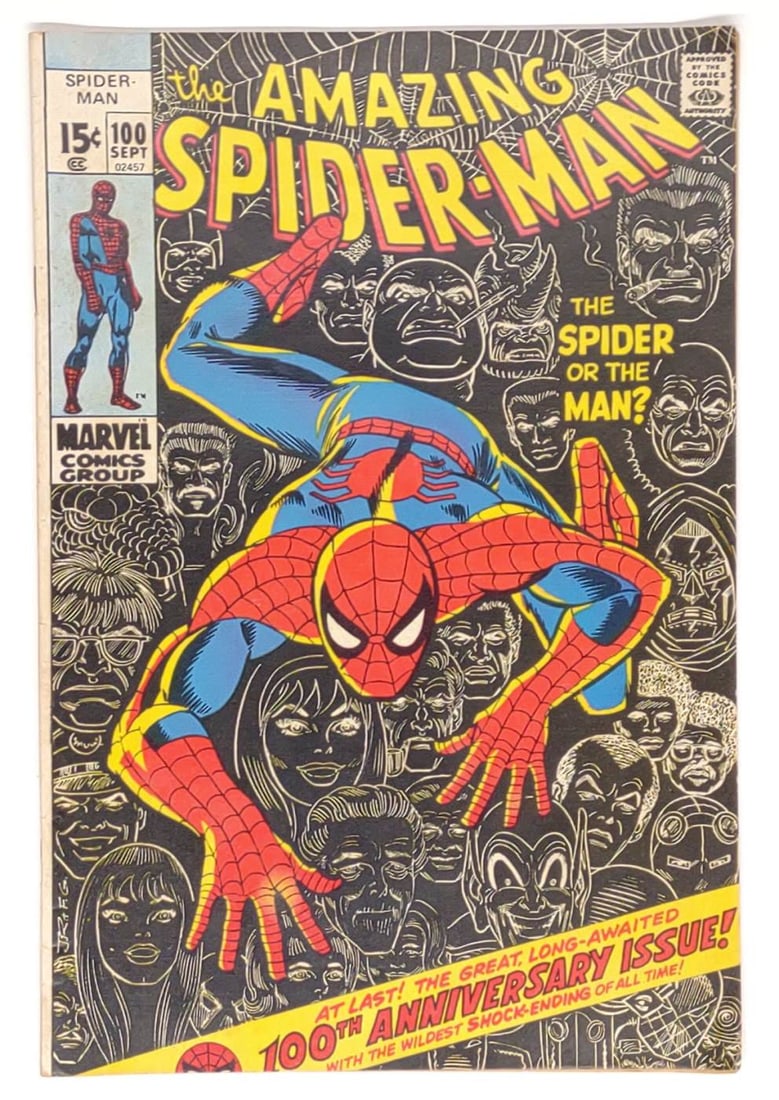 Amazing Spider-Man #100 Marvel Comic Book (1 of 6)