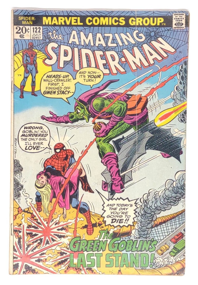 Amazing Spider-Man #122 Marvel Comic Book (1 of 6)