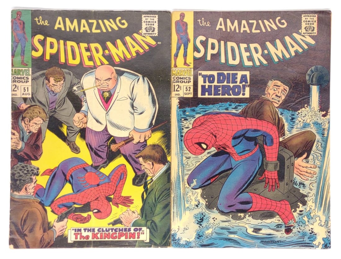(2) Amazing Spider-Man #51 & #52 Marvel Comics (1 of 6)