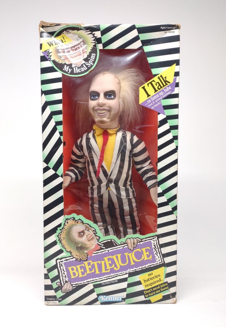 1989 Beetlejuice Pull String Toy Figure w/ Box (1 of 11)