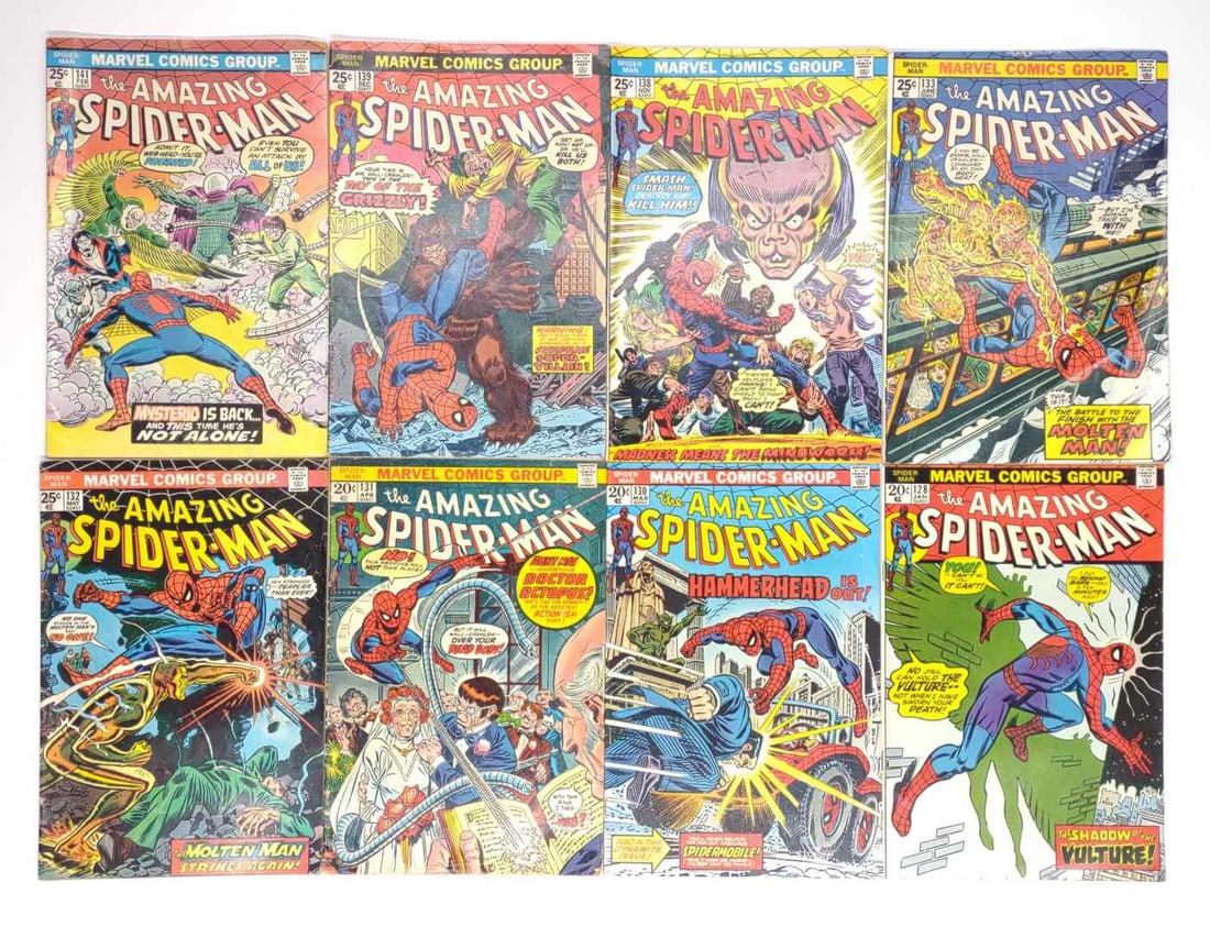 (8) Amazing Spider-Man #128-141 Marvel Comics (1 of 9)