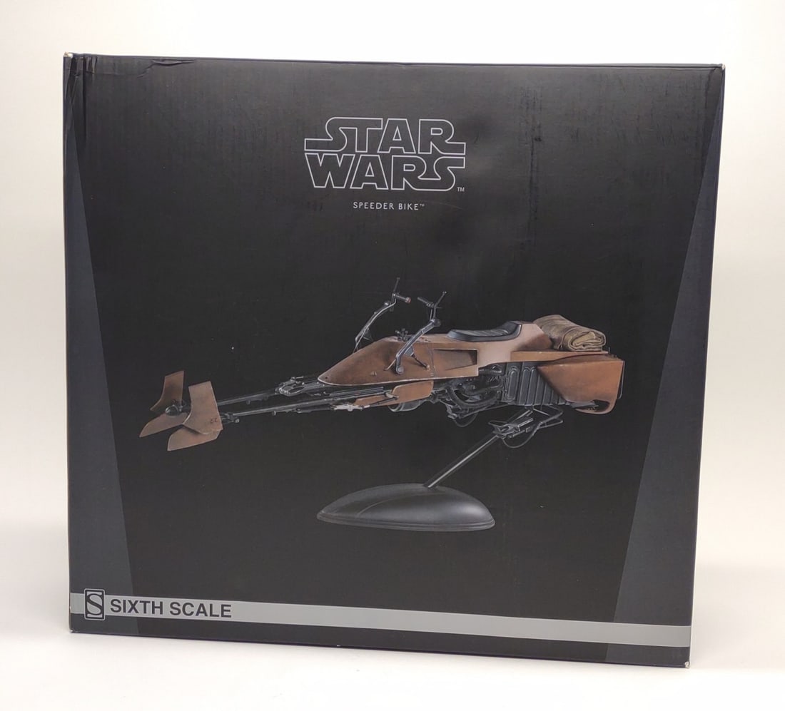 Sideshow Star Wars Sixth Scale Speeder Bike Figure (1 of 6)