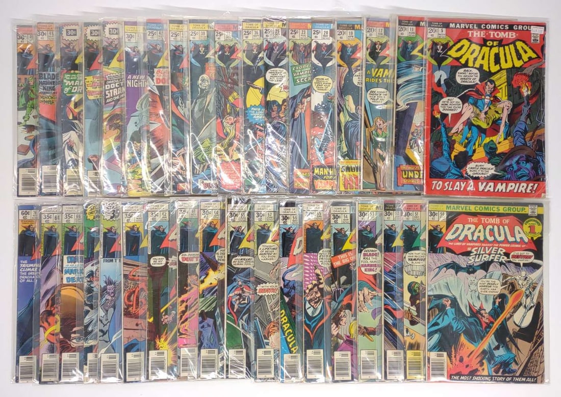 (36) Tomb Of Dracula #5-70 Marvel Comics (1 of 10)