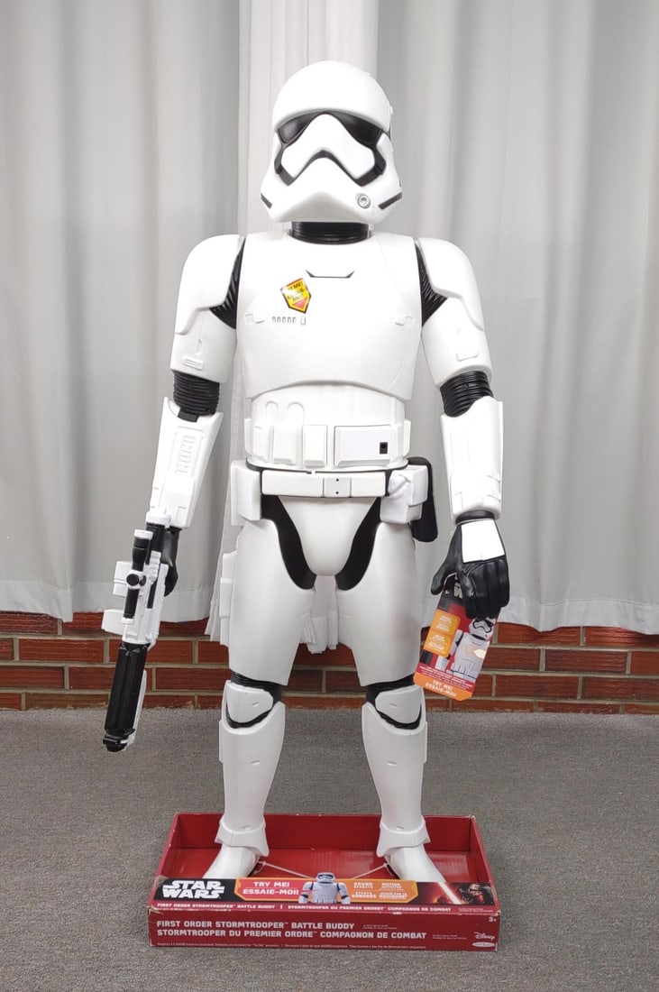 4' Star Wars Battle Buddy Storm Trooper Toy Figure (1 of 13)